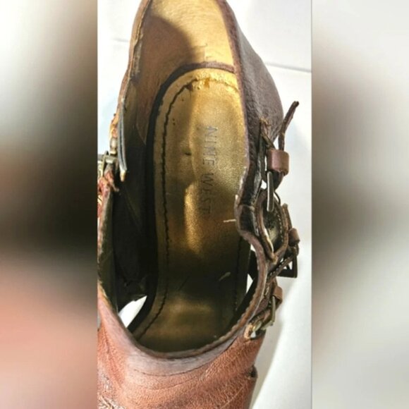 FREE ADD ON TO BUNDLE Nine West Leather HiLife Heeled - Picture 8 of 8